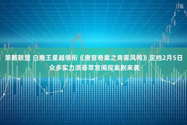策略联盟 白鹿王星越领衔《唐宫奇案之青雾风鸣》定档2月5日 众多实力派荟萃宫闱探案剧来袭